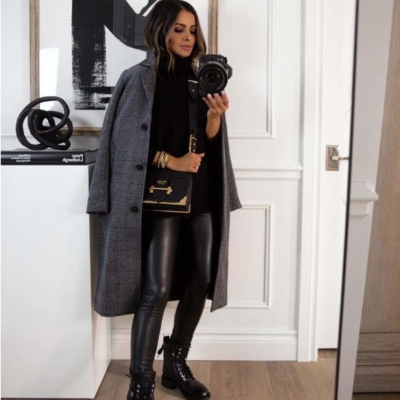 Suzanne Betro black faux leather pants size medium new with tags - Picture 1 of 6